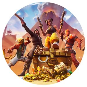 photo pour gâteau Fortnite