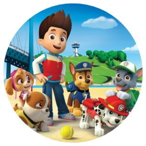 photo pour gâteau Pat'patrouille