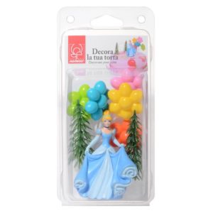 Décor pour gâteau Cendrillon