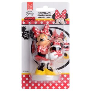 Bougie Minnie décor pour gâteau