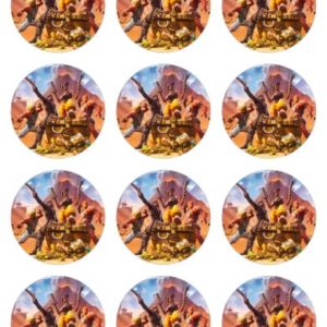 photo pour gâteau mini disques Fortnite