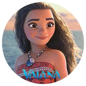 photo pour gâteau Vaiana