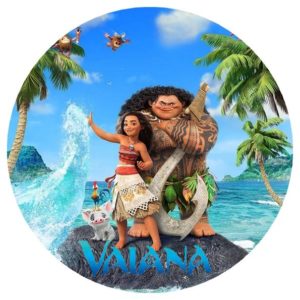 photo pour gâteau Vaiana