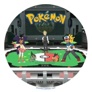 photo pour gâteau Pokémon