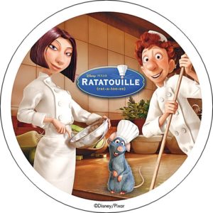 photo pour gâteau Ratatouille