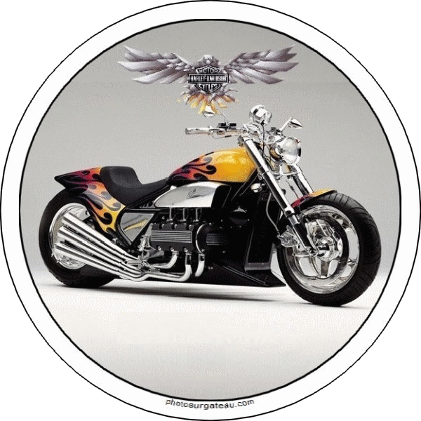 Photo Pour Gateau Harley Davidson