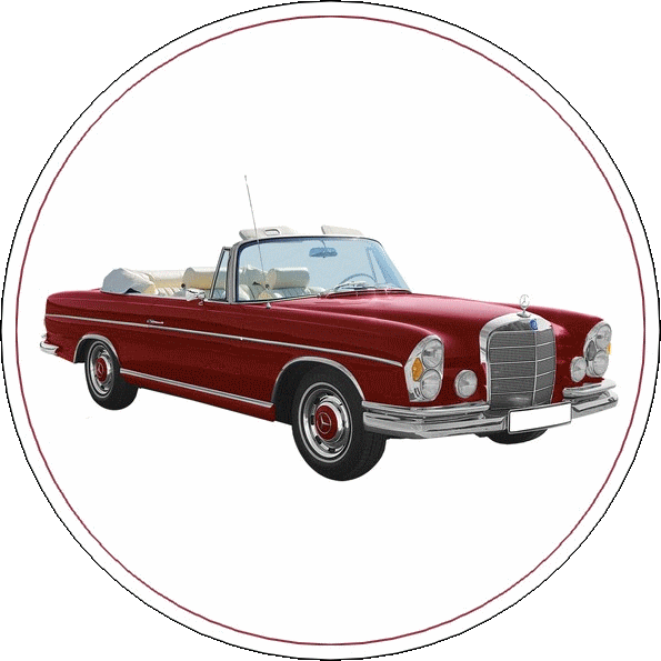 Photo Pour Gateau Voiture Ancienne Personnalisable