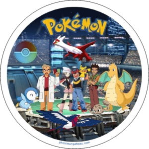 photo pour gâteau Pokémon