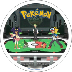 photo pour gâteau Pokémon