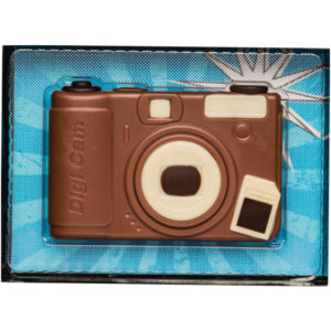 Appareil photo en chocolat