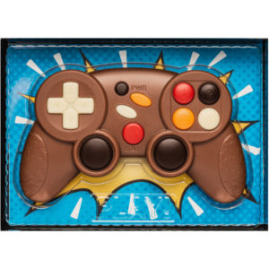 Manette de jeux vidéo chocolat
