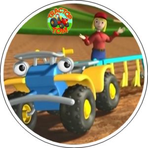 photo pour gâteau Tracteur Tom 3